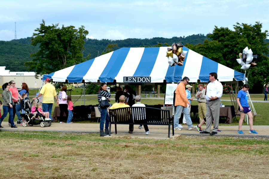 Front View of The LENDON Tent