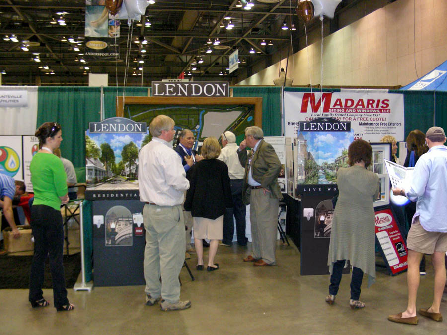 John Blue Hosts the LENDON Home Show Booth