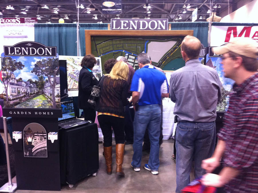LENDON Booth shows 3D Model Map, POP Displays, and Virtual Tour