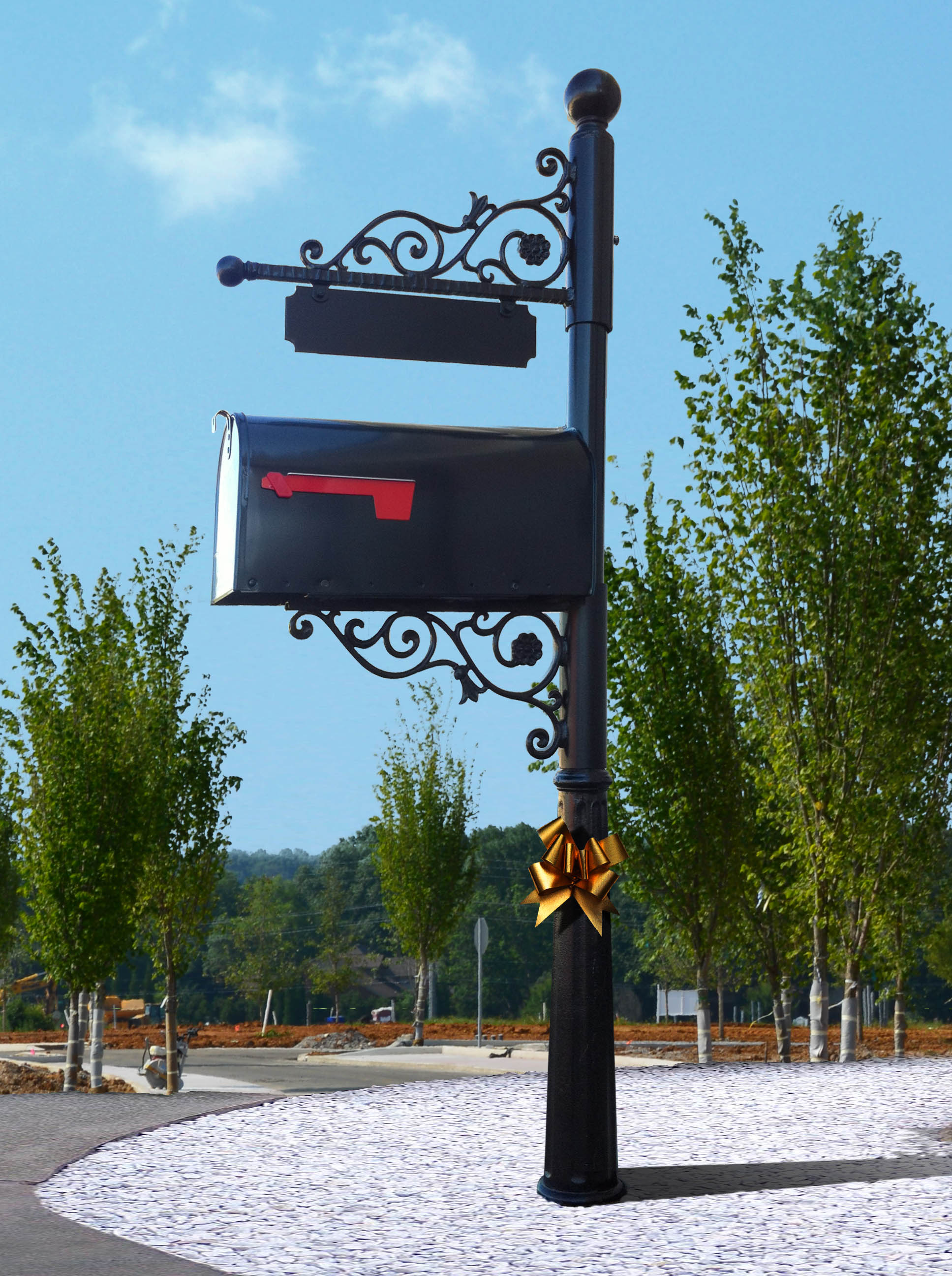 The New Mailboxes - a gift to LENDON homeowners